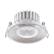 358789 SPOT NT21 468 белый Светильник встраиваемый светодиодный IP20 LED 15W 4000K 1600Лм 110-265V BIND
