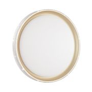 3054/EL PALE SN 183 Светильник пластик/белый/золотистый LED 72Вт 3000-6300K D490 IP43 пульт ДУ SHINY
