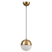 4960/1 PENDANT ODL22 471 античн.бронза/металл/белый/стекло Подвес E27 1*40W PINGA