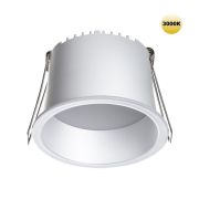359234 SPOT NT23 472 белый Светильник встраиваемый светодиодный IP20 LED 9W 220V 540Лм 3000К TRAN