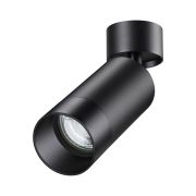 370869 OVER NT22 417 черный Светильник накладной IP20 GU10 9W 220V SLIM