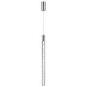 4370/5L HIGHTECH ODL23 267 хром полированный/акрил с пузырьками Подвесной св-к IP20 LED 4W 200Лм 3000K SPARKY