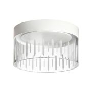 359003 OVER NT23 334 белый Светильник накладной светодиодный IP20 LED 4000K 18W 85-265V AURA