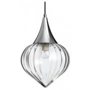 4949/1 PENDANT ODL22 469 хром/прозрачный/стекло Подвес E14 1*40W KESTA