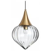 4950/1 PENDANT ODL22 469 бронзовый/прозрачный/стекло Подвес E14 1*40W KESTA