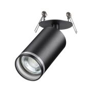 370881 SPOT NT22 507 черный Cветильник встраиваемый IP20 GU10 9W 220V ULAR