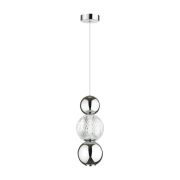 5007/7LA L-VISION ODL23 589 хром/прозрачный/металл/акрил Подвес LED 7W 4000K 300Лм CRYSTAL
