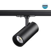 359158 PORT NT23 200 черный Светильник трековый однофазный двухжильный IP20 LED 24W 220V 4000К 2300Лм SELENE