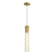 5059/5LA PENDANT ODL24 459 золотой/янтарный/металл/стекло Подвес LED 5W 3000K SCROW