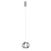 5029/8L L-VISION ODL24 573 хром/металл/акрил Подвес LED 8W 4000K 448лм MIRAGE