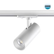 359156 PORT NT23 200 белый Светильник трековый однофазный двухжильный IP20 LED 24W 220V 4000К 2300Лм SELENE