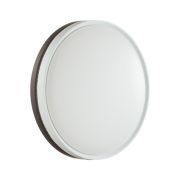 7668/DL COLOR SN 152 Светильник пластик/белый/темно-коричневый LED 48Вт 4000К D415 IP43 NOHAVA BROWN