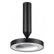359279 OVER NT23 326 черный Светильник накладной светодиодный IP20 LED 18W 85-265V 1350Лм 3000К MIRROR