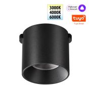 359472 SHINO NT24 104 черный Трековый смарт-светильник для низковольтного шинопровода с двумя режимами работы IP20 LED 6W 24V 3000-6000K EASY