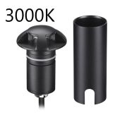 6662/3GL3 NATURE ODL25 729 черный/металл Встраиваемый грунтовый светильник IP67 LED 3W 3000K 60° 12V/24V WALD (нужен драйвер 357781/357782)