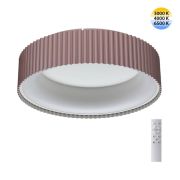 7714/56L AVRA LED SN 033 Светильник металл/акрил/белый/мокко LED 56Вт 3000-6500К D460 IP20 пульт ДУ SHARMEL