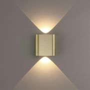 7107/2WL HIGHTECH ODL26 Настенный светильник бронза/металл IP20 LED 2W 3000K 220V MAGNUM