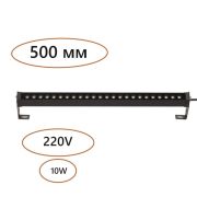 7040/10WL NATURE ODL25 721 черный/металл Фасадный поворотный на 180° светильник IP65 LED 10W 3000K 24° 759Лм AC220-240V GRAZE