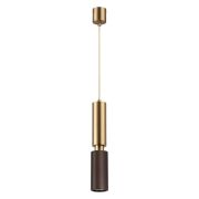 7062/1A MINIMA ODL25 237 Подвесной светильник темное дерево/металл IP20 GU10 LED 7W 220V CAUCHO