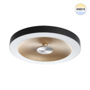 7753/25L MITRA LED SN 093 Светильник пластик/белый/черный/золотой LED 25Вт 4000K D400 IP54 QUANTUM