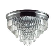 8266/8C CLASSI LN26 хром/хрусталь металл/прозрачный Люстра потолочная Е14 8*40W 220V ZAHA