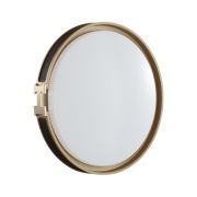 7667/DL COLOR SN 132 Светильник пластик/белый/черный/золотой LED 48Вт 4000К D405 IP43 FAVEMO BLACK