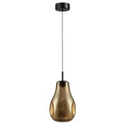 5098/4LA PENDANT ODL25 423 черный/золотой/металл/стекло Подвес LED 4W 4000K 388Лм NAVE