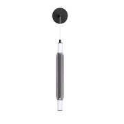 6556/15WL LEDIO LN25 237 черный/дымчатый/металл/акрил, стекло Бра LED 15W 4000К 220V TRENDY
