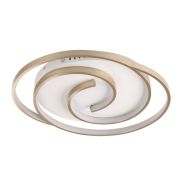 8020/75CL LEDIO LN25 шампань/белый металл/акрилл Потолочный светильник LED 75W 220V 3000-6000K TWIST