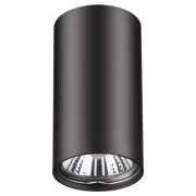 370420 OVER NT19 429 черный Накладной светильник IP20 GU10 50W 220V PIPE