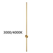 4335/18WGP HIGHTECH ODL23 299 золото Настенный светильник IP20 LED 18W 849Лм 3000K/4000K (перекл. ч/з тумблер на драйвере) FILLINI