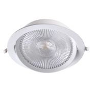 358001 SPOT NT19 460 белый Встраиваемый поворотный светильник IP20 LED 3000К 30W 85-265V STERN
