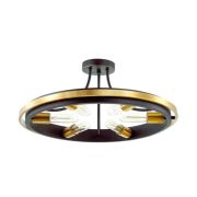 4401/6C LOFTI LN19 224 золотой, черный Люстра потолочная E27 6*60W 220V MAEVE