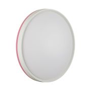 7708/DL COLOR SN 154 Светильник пластик/белый/розовый LED 48Вт 4000К D420 IP43 KEZO PINK