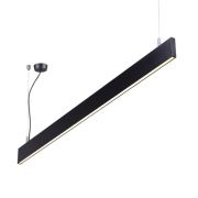 358160 OVER NT19 344 черный Подвесной светильник IP20 LED 4000K 40W 220-240V ITER