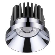 357589 SPOT NT18 474 хром Встраиваемый светильник IP44 LED 3000K 10W 100-265V METIS
