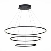 ST605.403.114 Cветильник подвесной SMART ST-Luce Черный/Белый LED 1*114W 2800-6500K AURA