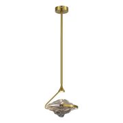 SL6115.303.01 Светильник потолочный ST-Luce Латунь/Дымчато-Серый LED 1*19W 3000K AMARA