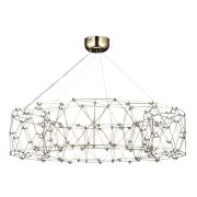 SL6602.203.72 Светильник подвесной ST-Luce Золотистый/Прозрачный LED 1*72W 4000K GRAVETTA