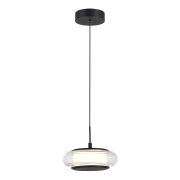 SL6239.403.01 Светильник подвесной ST-Luce черный/прозрачный LED 1*7W 3000K FRITTELA