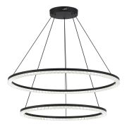 SL1018.403.02 Светильник подвесной ST-Luce черный/прозрачный LED 1*96W 4000K EUCLIDICS