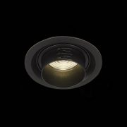 ST701.448.12 Св-к встр. Zoom Черный LED 1*12W 4000K 960Lm Ra90 15°-60° IP20 D115xH95 170-240V Встраиваемые светильники