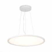 ST602.543.56 Светильник подвесной Белый LED 1*56W 4000K 5 040Lm Ra>80 120 IP20 D600xH35 185-265V Подвесные светильники
