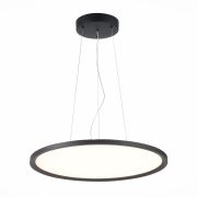 ST602.443.56 Светильник подвесной Черный LED 1*56W 4000K 5 040Lm Ra>80 120 IP20 D600xH36 185-265V Подвесные светильники