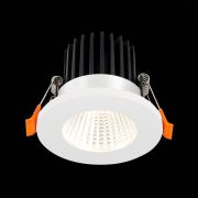 ST704.538.10 Св-к встр. Белый LED 1*10W 3000K 900Lm Ra>90 38° IP20 D80xH60 170-240V Встраиваемые светильники