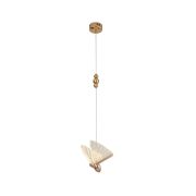 08444-1A,33 Подвес Баттерфляй золото Led 6W
