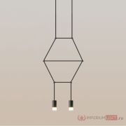 Подвесной Светильник Via Wireflow Polyhedral 2 Lineal Pendant Light By Imperiumloft