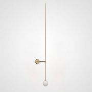 Настенный Светильник Lines Ball 200 Gold By Imperiumloft