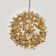 Подвесной Светильник Tezani Argent Suspension Pendant Lamp 85 Gold D50 By Imperiumloft