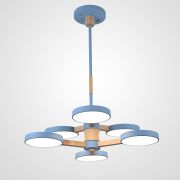 Люстра На Штанге Turna Dbl L6 Blue By Imperiumloft